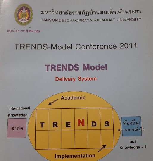 A combination of local identity and international advancement in the 21st century by trends model: A case study of BanSomdejchaophraya Rajabhat University / Wanwadee Chaichankul.