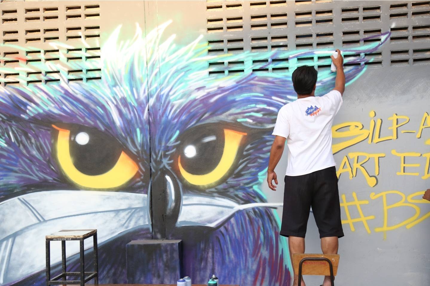 การสร้างสรรค์ผลงานสตรีทอาร์ต (Street Art)  ที่มีผลต่อการขับเคลื่อน Soft-Power ในประเทศไทย