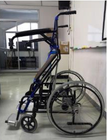 A Development of Adjustable Standing and Automatic Stop Electric Wheelchair Prototype Operated with A Smartphone
